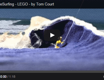 Stop Motion KiteSurfing - LEGO - by Tom Court