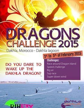 [:en]1st DRAGONS CHALLENGE in Dakhla Attitude Hotel February 2015... JOIN US![:]