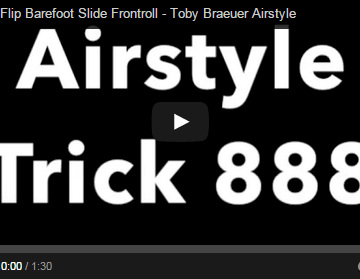 [:en]Trick 888: KickFlip Barefoot Slide Frontroll - Toby Braeuer Airstyle[:]