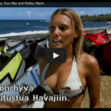 Short kiteboarding history by Suzi Mai and Robby Naish