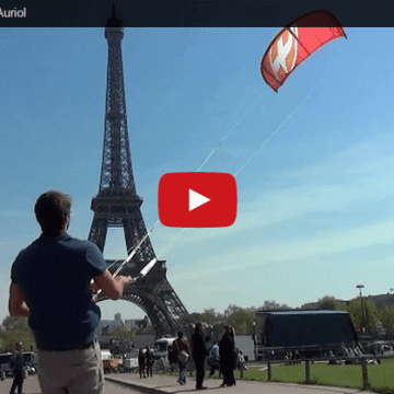 Kitesurf en Paris – Antoine Auriol