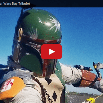 [:en]Boba Fett Kite Surfing (Star Wars Day Tribute)[:]