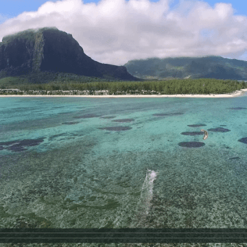 Mauritius from the Sky