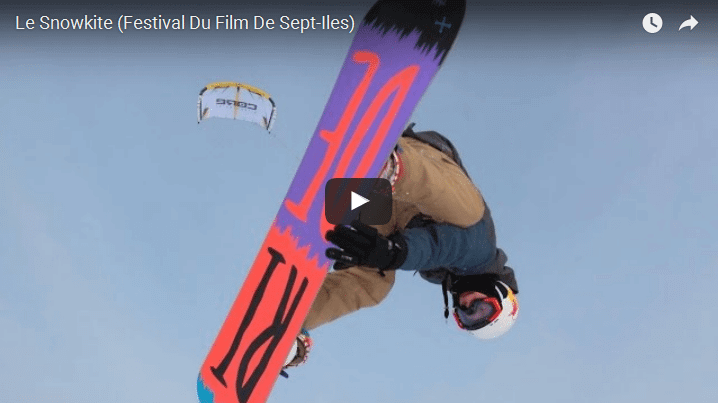 The snowkite