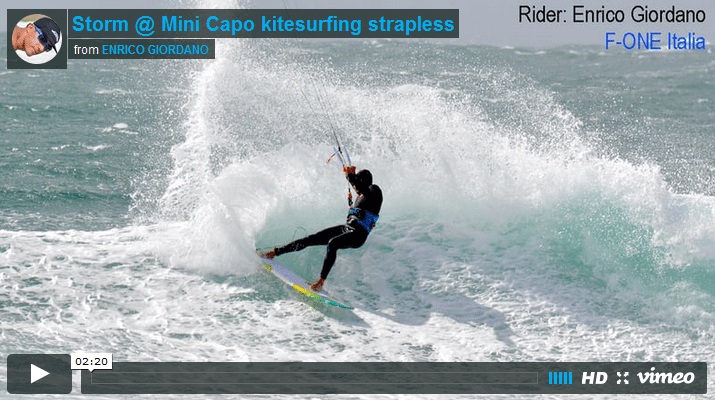 Storm @ Mini Capo kitesurfing strapless 2